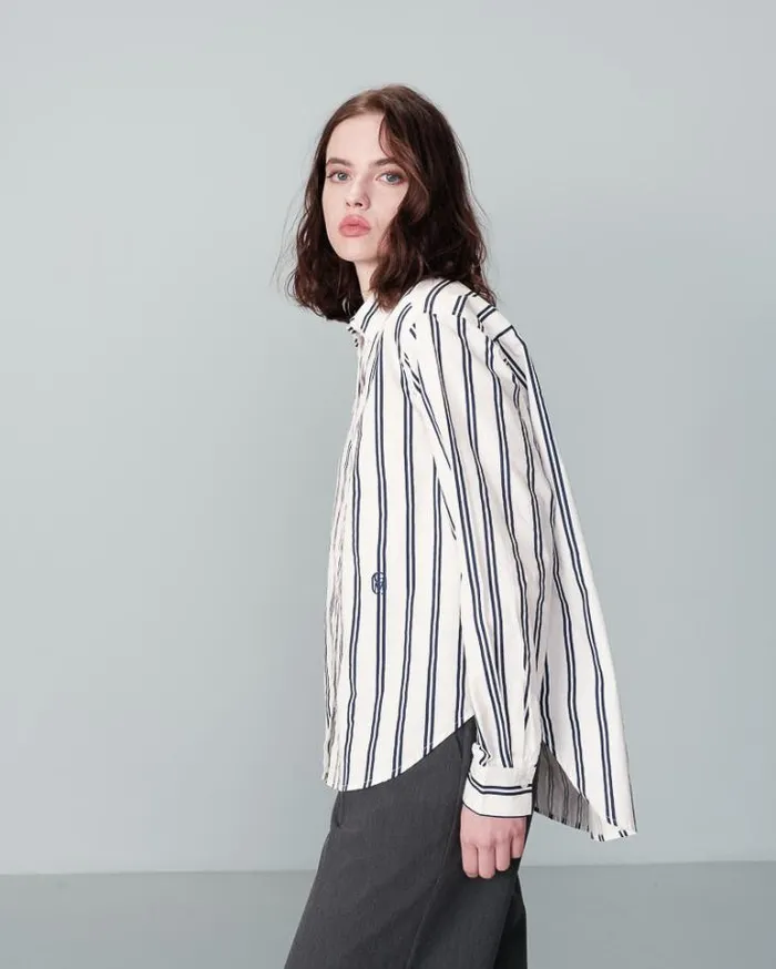 Grace and Mila Longsleeves Shirts SHIRT BLEU NUSETTA 8211 Shop