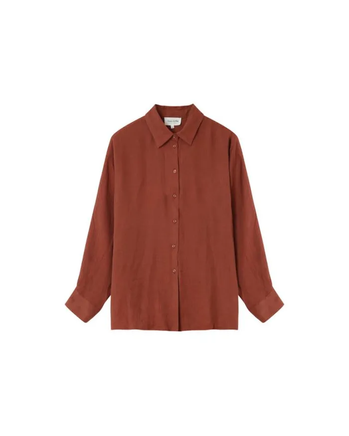 Grace and Mila Longsleeves Shirts SHIRT CHOCOLAT MARKET 8211 Shop