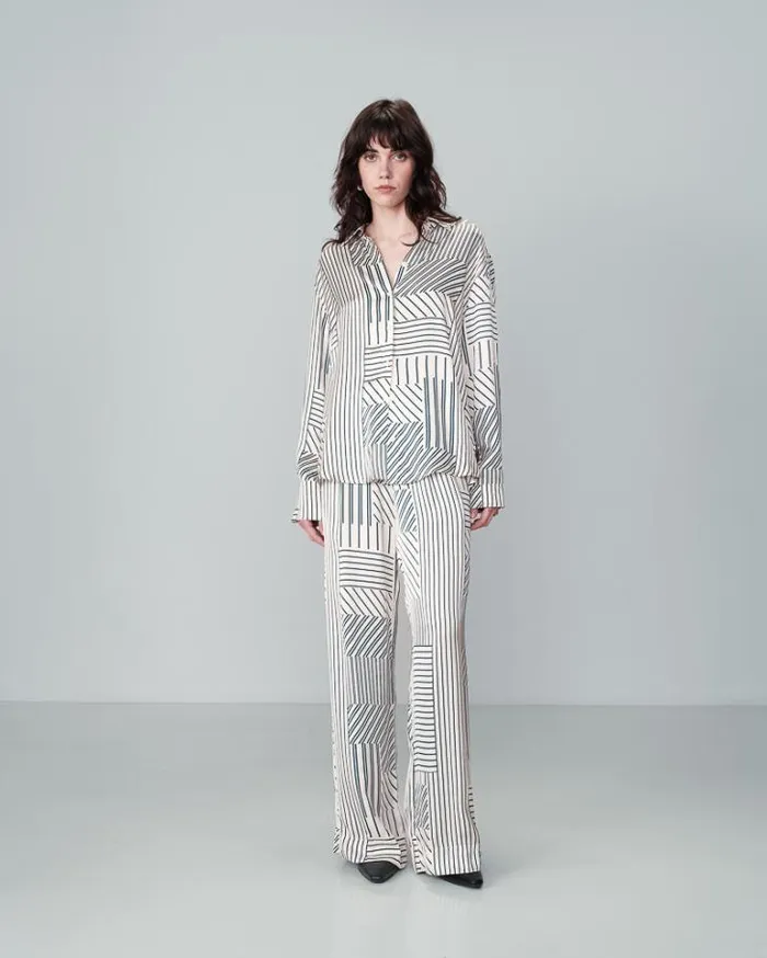 Grace and Mila Longsleeves Shirts SHIRT ECRU NEO 8211 Shop