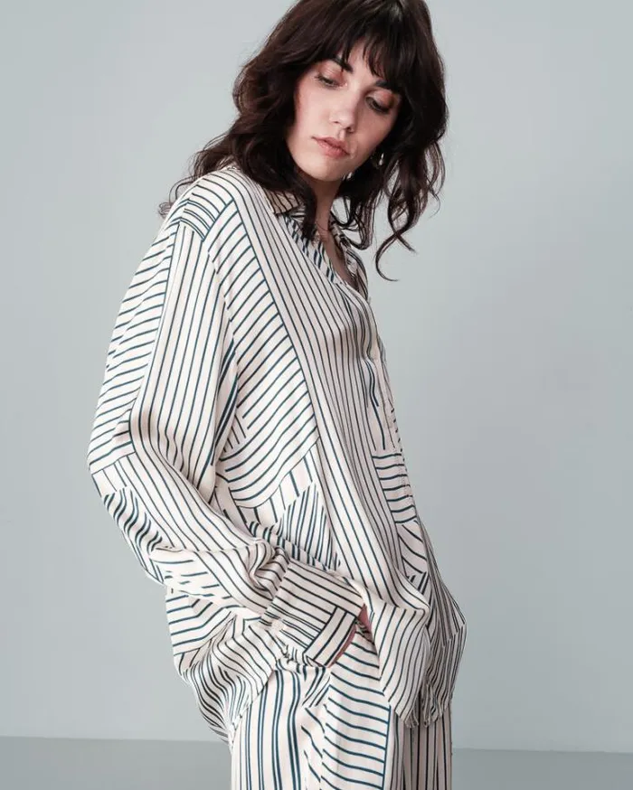 Grace and Mila Longsleeves Shirts SHIRT ECRU NEO 8211 Shop