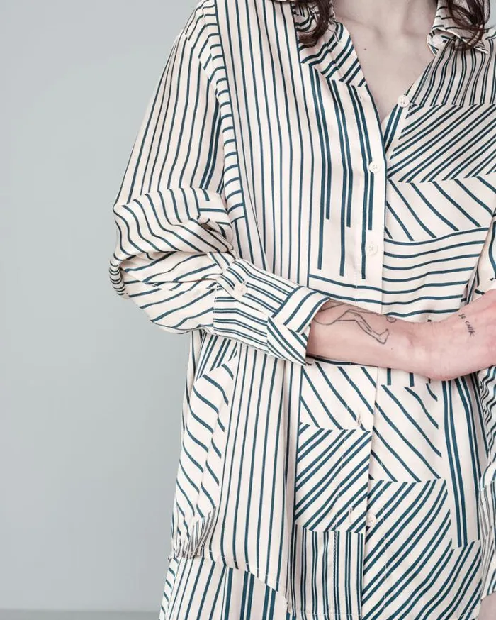 Grace and Mila Longsleeves Shirts SHIRT ECRU NEO 8211 Shop
