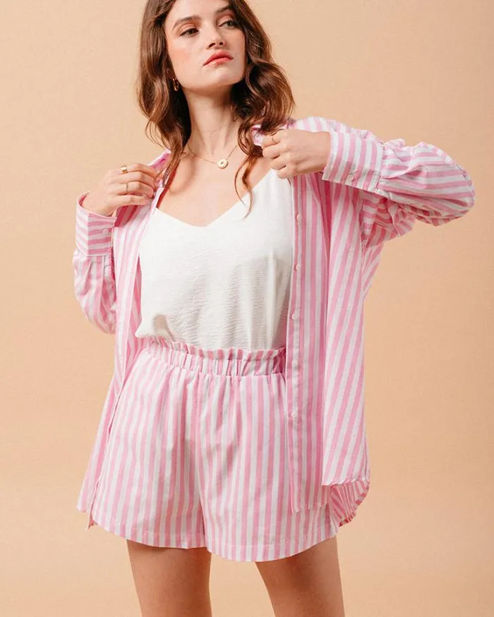 Grace and Mila Longsleeves Shirts SHIRT ROSE MONTREUIL 8211 Shop