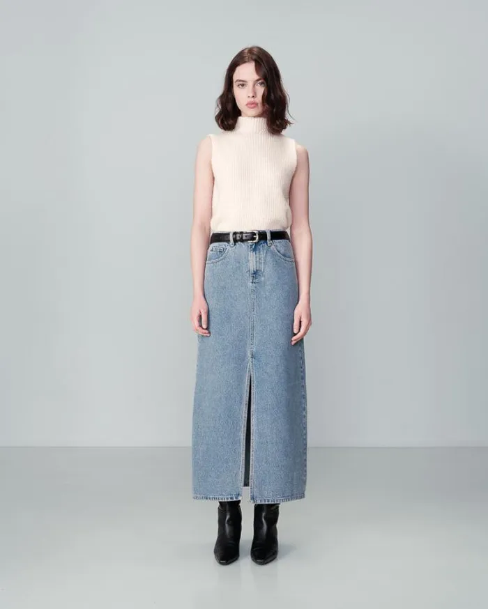Grace and Mila Midi Skirts SKIRT BLEU NOHAME 8211 Shop