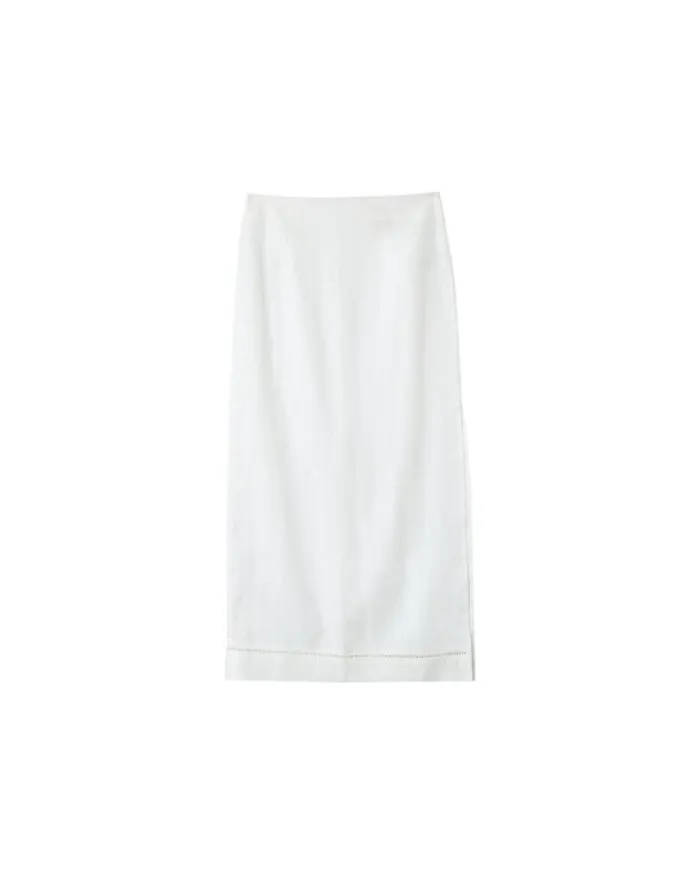 Grace and Mila Midi Skirts SKIRT ECRU MERITE 8211 Shop