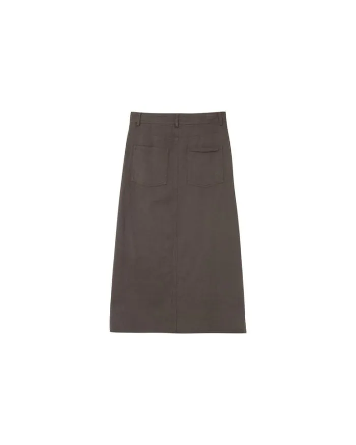 Grace and Mila Midi Skirts SKIRT KAKI MAUREEN 8211 Shop