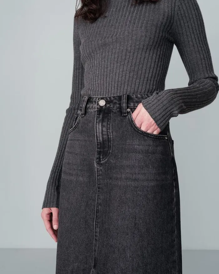 Grace and Mila Midi Skirts SKIRT NOIR NEXT 8211 Shop