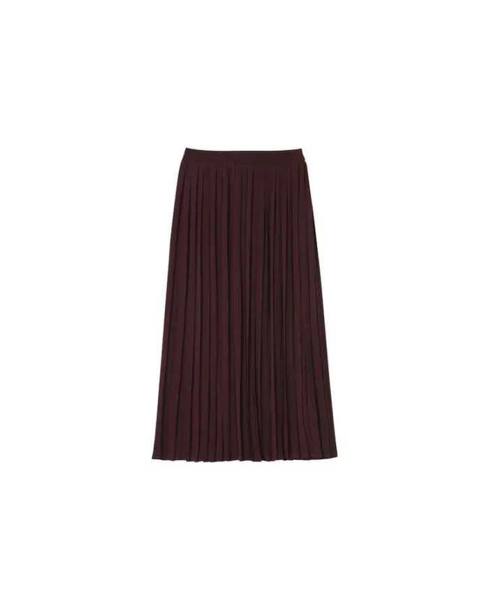 Grace and Mila Midi Skirts SKIRT PRUNE NINON 8211 Shop