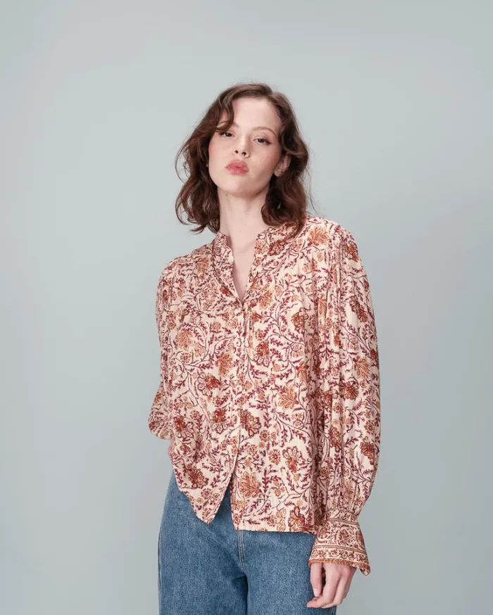 Grace and Mila Patterned Blouses SHIRT SABLE NUNCAS 8211 Shop