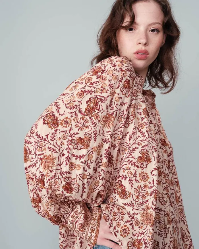 Grace and Mila Patterned Blouses SHIRT SABLE NUNCAS 8211 Shop