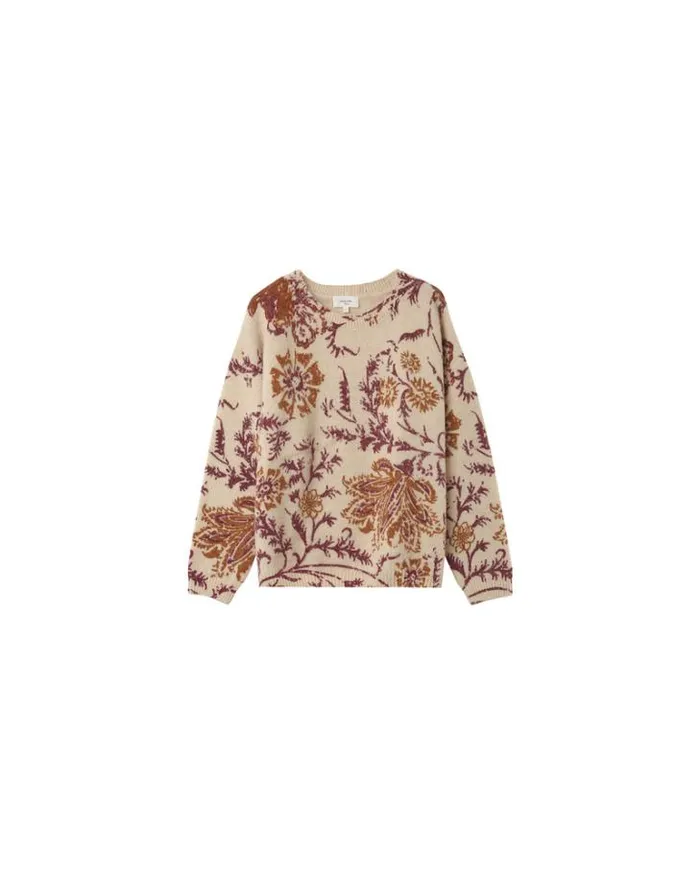 Grace and Mila Patterned Sweaters PULL BEIGE NALA 8211 Shop