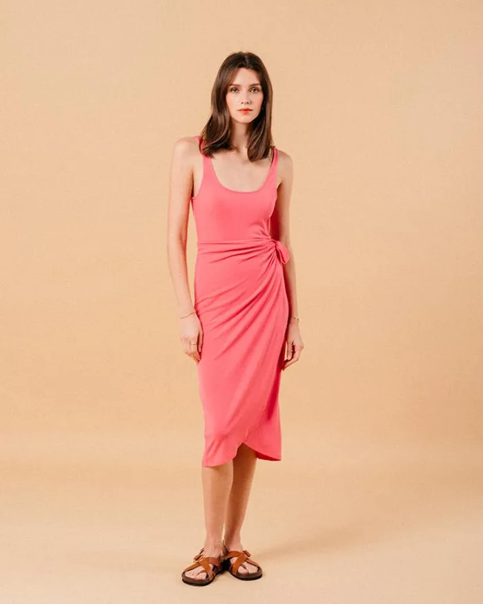Grace and Mila Plain Dresses DRESS ROSE MIROIR 8211 Shop