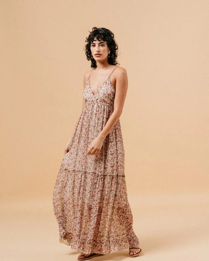 Grace and Mila Printed Dresses DRESS ECRU MARION 8211 Shop