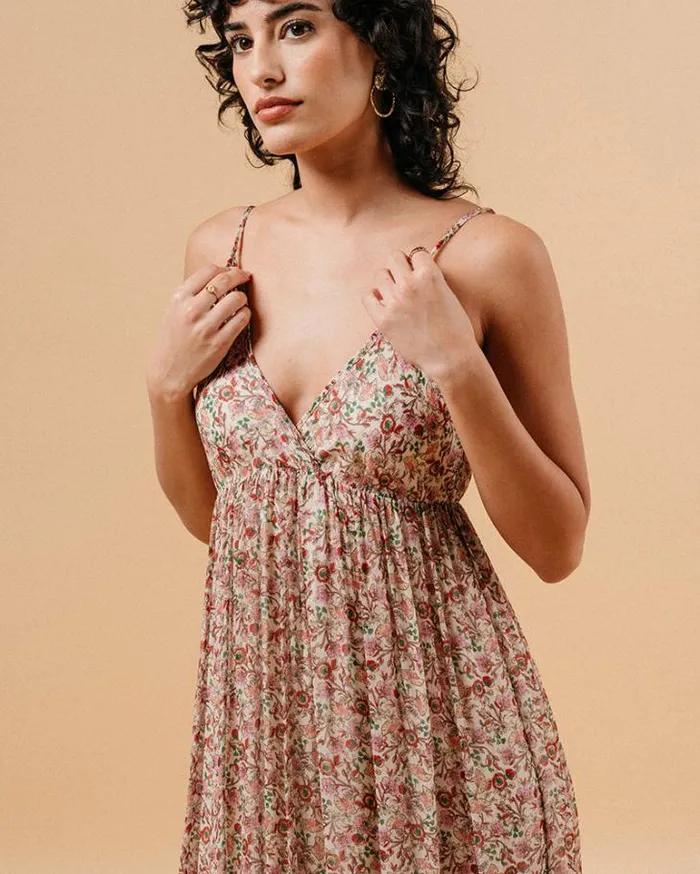 Grace and Mila Printed Dresses DRESS ECRU MARION 8211 Shop