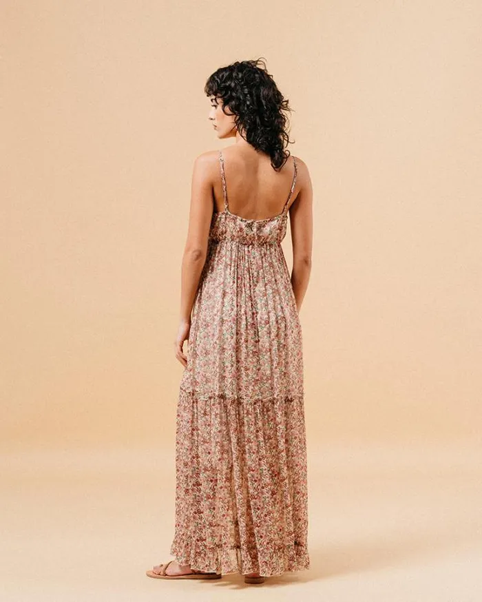 Grace and Mila Printed Dresses DRESS ECRU MARION 8211 Shop