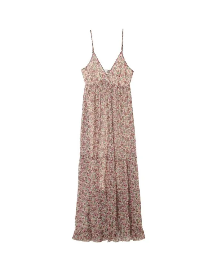 Grace and Mila Printed Dresses DRESS ECRU MARION 8211 Shop