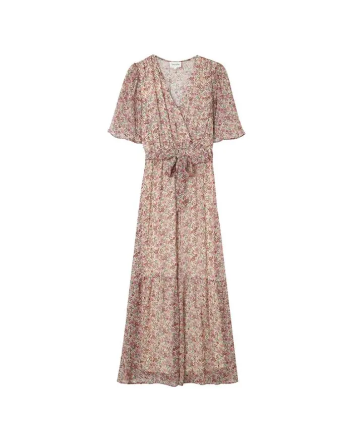 Grace and Mila Printed Dresses DRESS ECRU MARISSA 8211 Shop