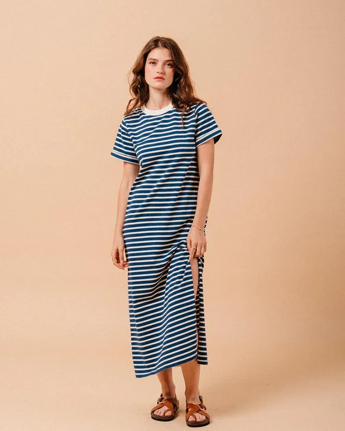 Grace and Mila Printed Dresses DRESS MARINE MONTMARTRE 8211 Shop