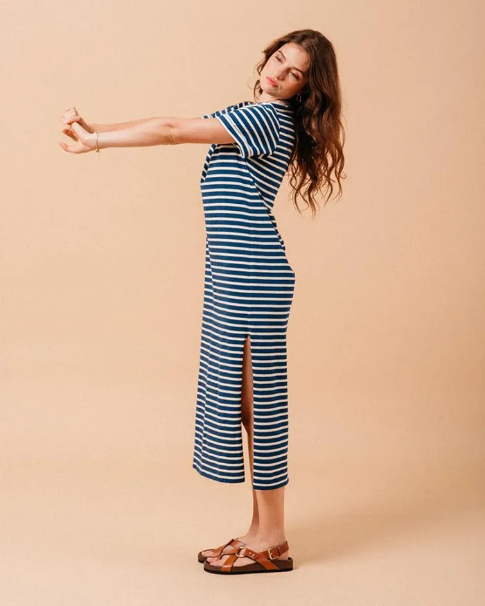 Grace and Mila Printed Dresses DRESS MARINE MONTMARTRE 8211 Shop