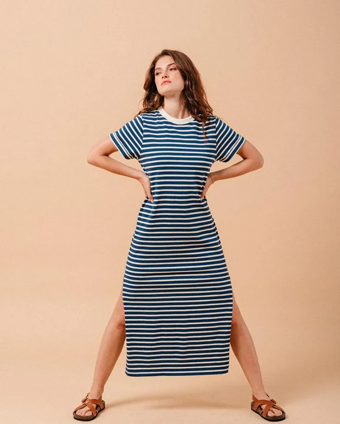 Grace and Mila Printed Dresses DRESS MARINE MONTMARTRE 8211 Shop
