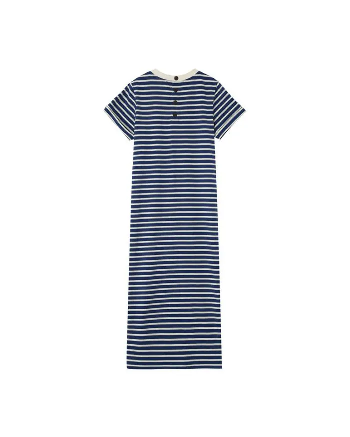 Grace and Mila Printed Dresses DRESS MARINE MONTMARTRE 8211 Shop
