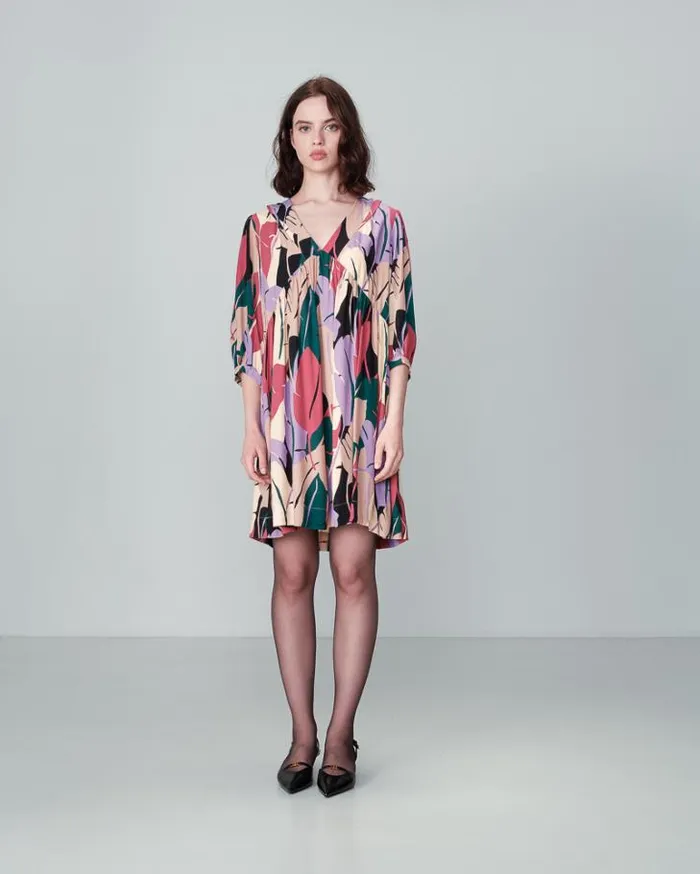 Grace and Mila Printed Dresses DRESS MULTICO NITA 8211 Shop