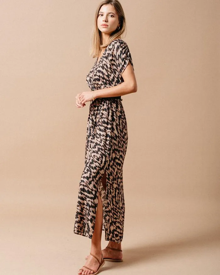 Grace and Mila Printed Dresses DRESS NOIR MARINE 8211 Shop