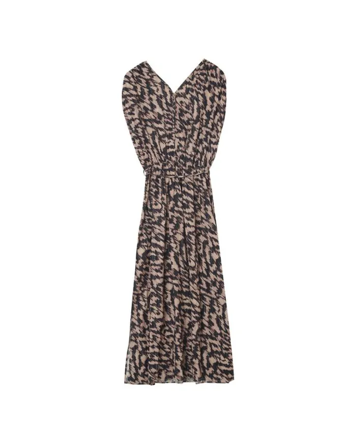 Grace and Mila Printed Dresses DRESS NOIR MARINE 8211 Shop