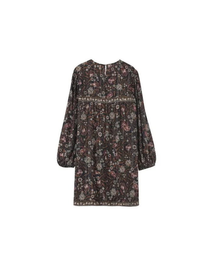 Grace and Mila Printed Dresses DRESS NOIR NOLAN 8211 Shop
