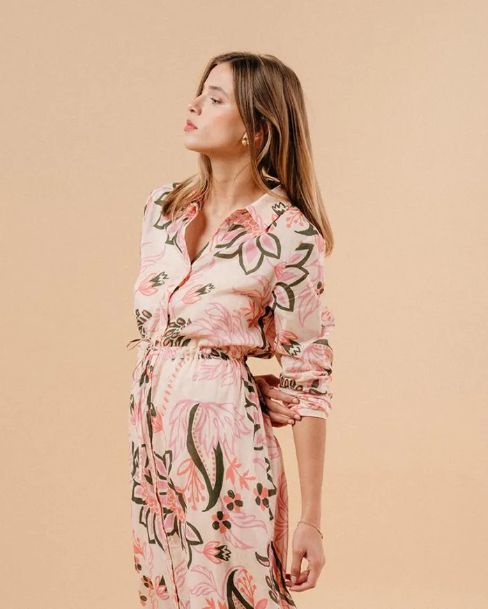 Grace and Mila Printed Dresses DRESS ROSE MARIANA 8211 Shop