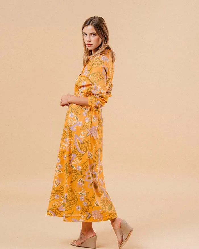 Grace and Mila Printed Dresses DRESS ROSE MARIANA 8211 Shop
