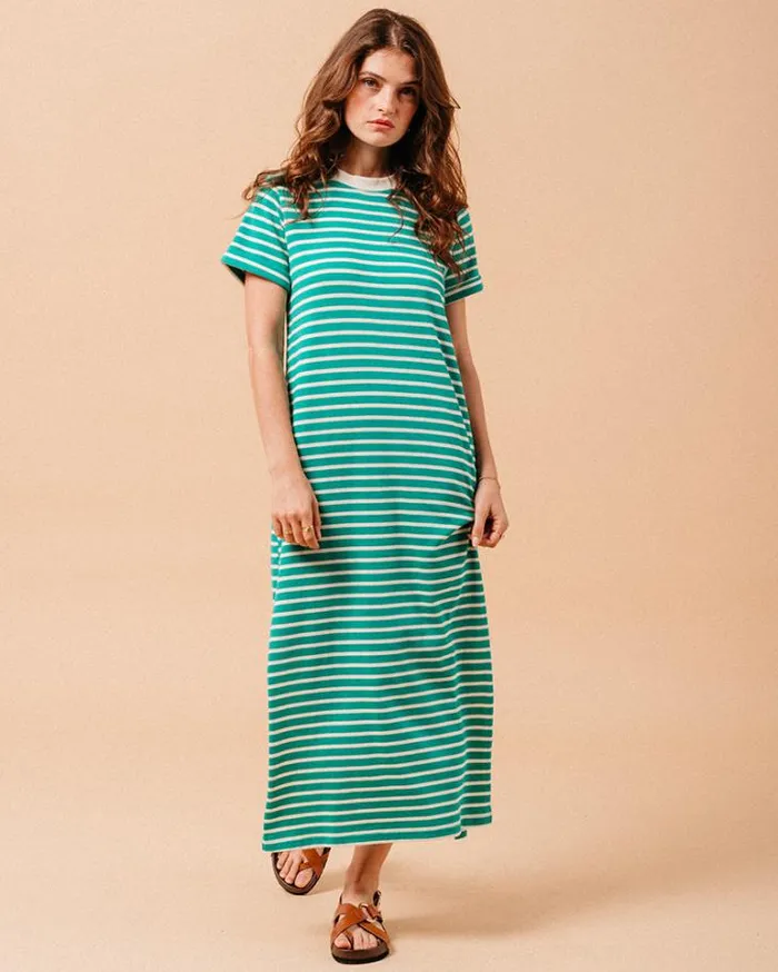 Grace and Mila Printed Dresses DRESS VERT MONTMARTRE 8211 Shop