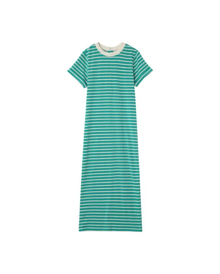 Grace and Mila Printed Dresses DRESS VERT MONTMARTRE 8211 Shop