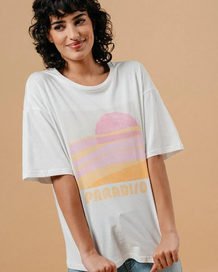 Grace and Mila Printed Tshirts TSHIRT BEIGE MENDOZA 8211 Shop
