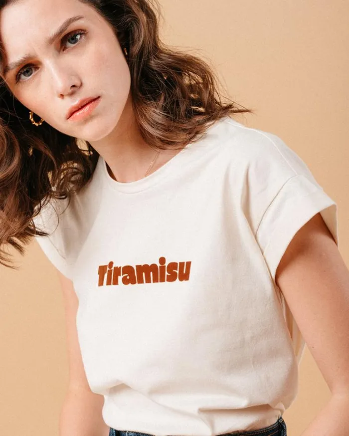 Grace and Mila Printed Tshirts TSHIRT BEIGE MURE 8211 Shop