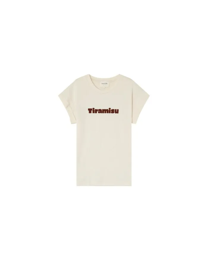 Grace and Mila Printed Tshirts TSHIRT BEIGE MURE 8211 Shop