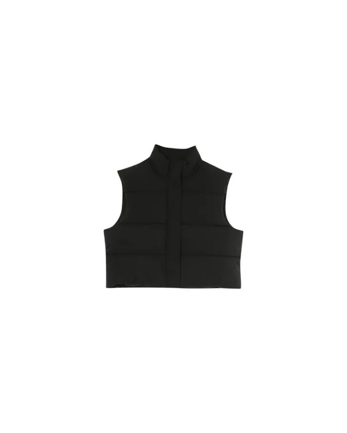Grace and Mila Puffer Jackets WINTER JACKET NOIR NYLON 8211 Shop