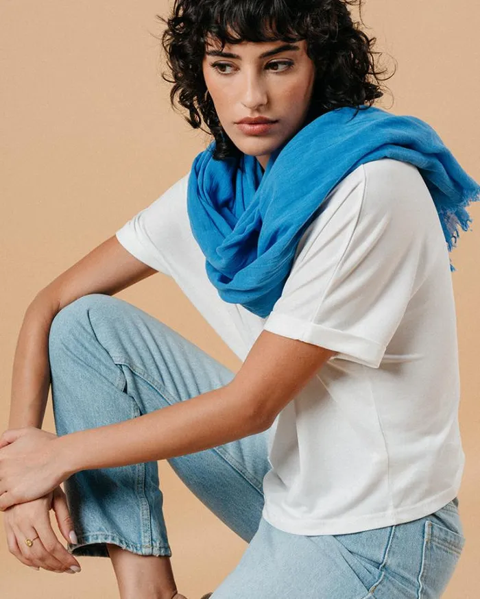 Grace and Mila Scarves SCARF BLEU MANET 8211 Shop