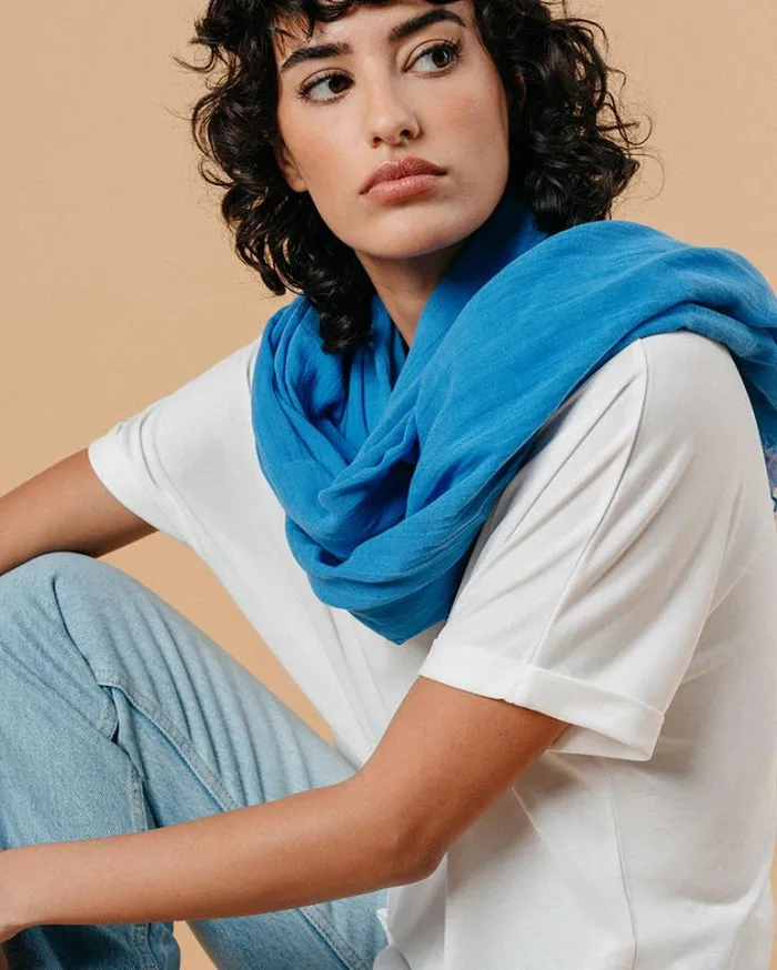 Grace and Mila Scarves SCARF BLEU MANET 8211 Shop