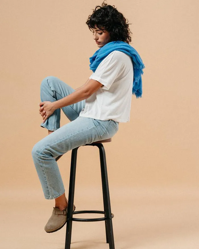 Grace and Mila Scarves SCARF BLEU MANET 8211 Shop