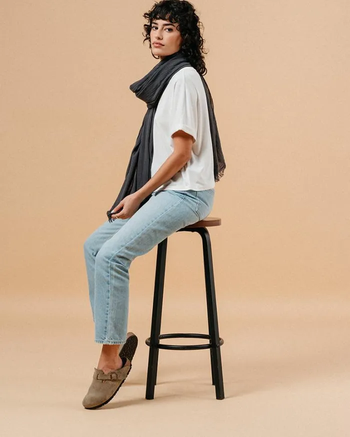 Grace and Mila Scarves SCARF NOIR MANET 8211 Shop
