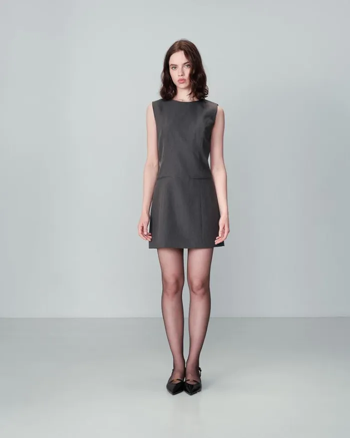 Grace and Mila Short Dresses DRESS ANTHRACITE NORMALLY 8211 Shop