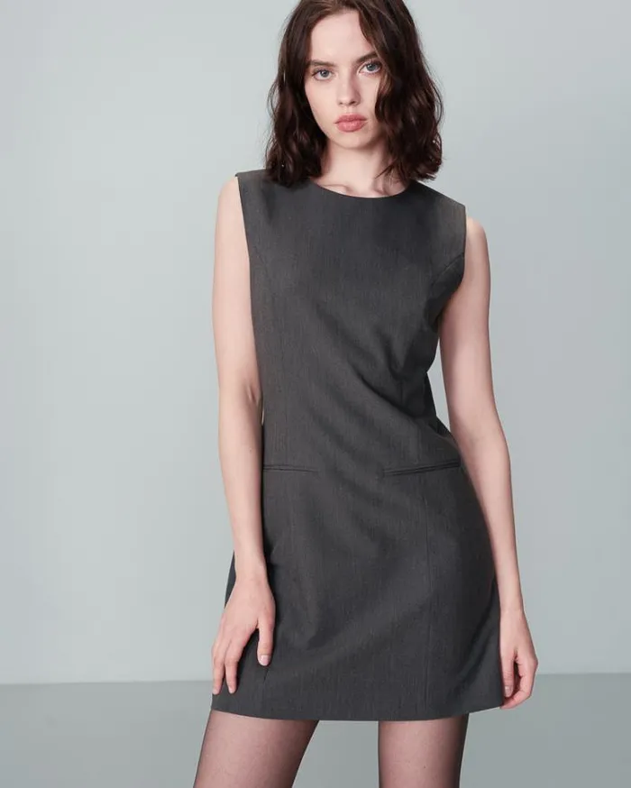 Grace and Mila Short Dresses DRESS ANTHRACITE NORMALLY 8211 Shop
