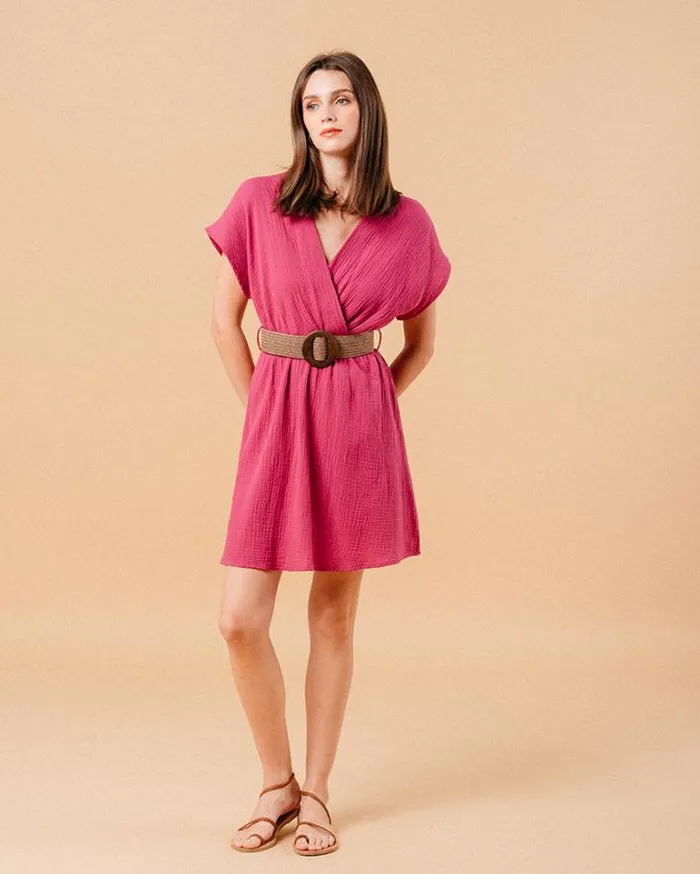 Grace and Mila Short Dresses DRESS PIVOINE MYRTILLE 8211 Shop