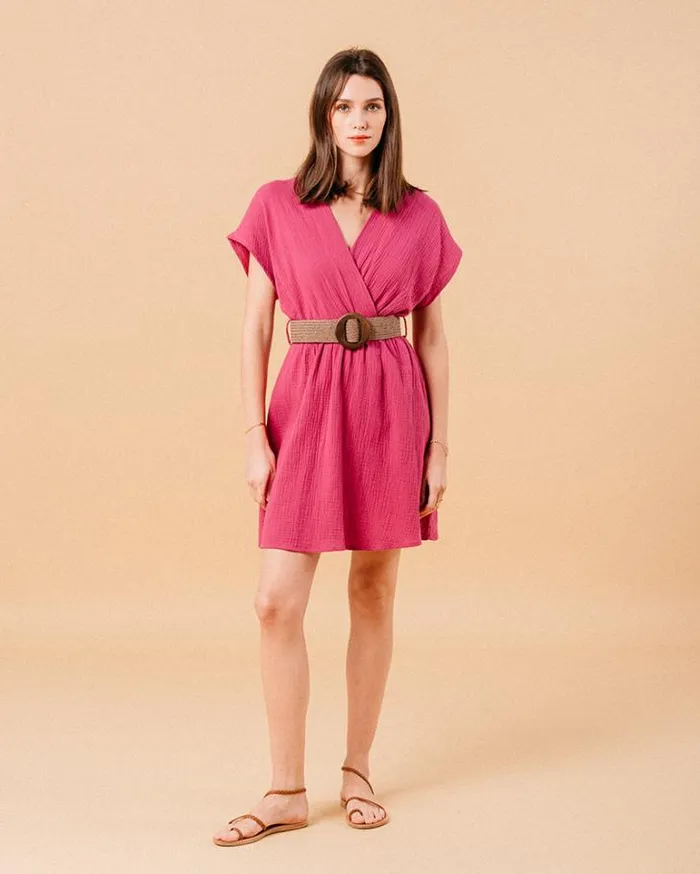 Grace and Mila Short Dresses DRESS PIVOINE MYRTILLE 8211 Shop