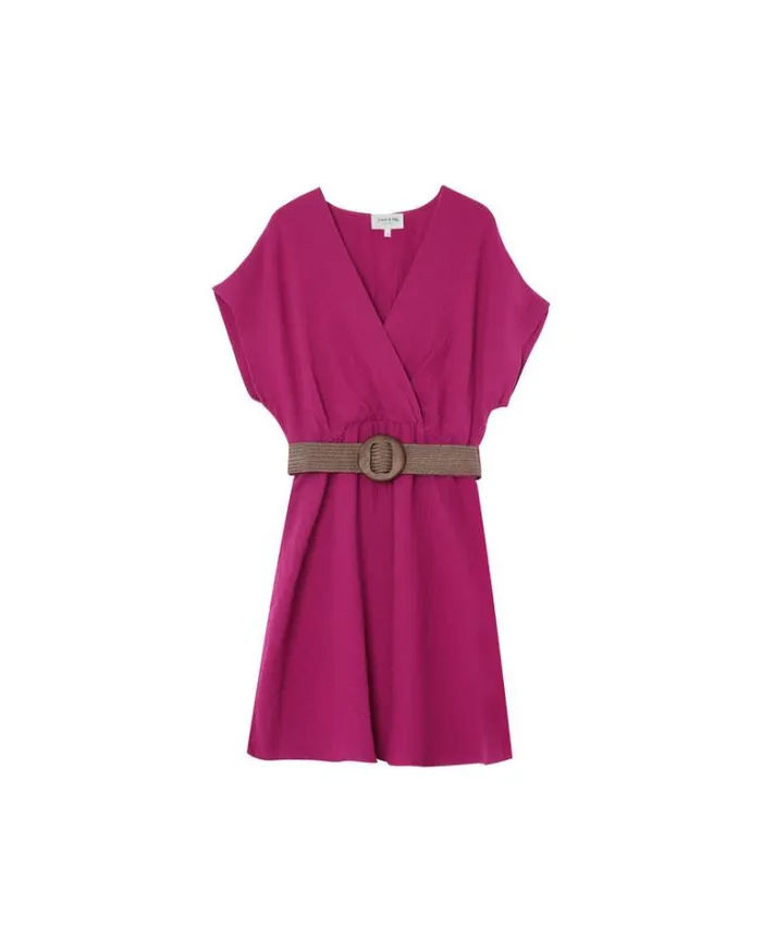 Grace and Mila Short Dresses DRESS PIVOINE MYRTILLE 8211 Shop