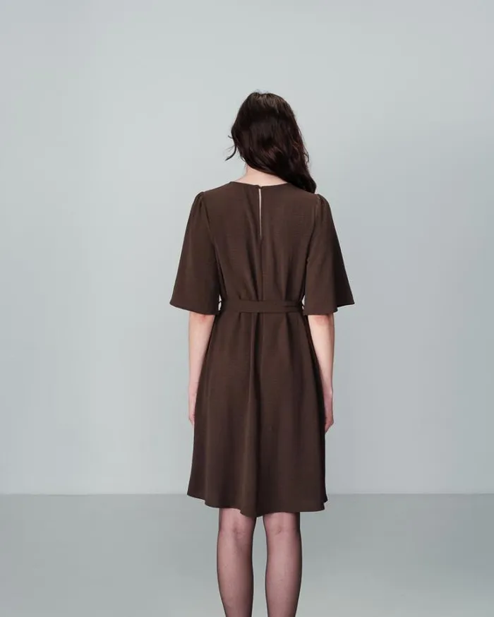 Grace and Mila Short Dresses DRESS TAUPE NIA 8211 Shop