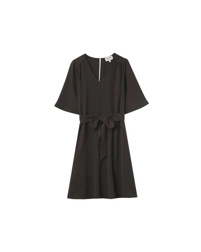 Grace and Mila Short Dresses DRESS TAUPE NIA 8211 Shop