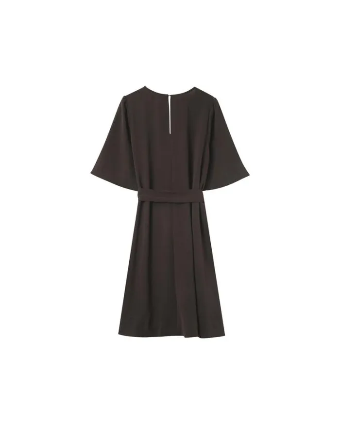 Grace and Mila Short Dresses DRESS TAUPE NIA 8211 Shop