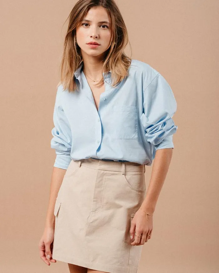 Grace and Mila Short Skirts SKIRT BEIGE MARIAH 8211 Shop
