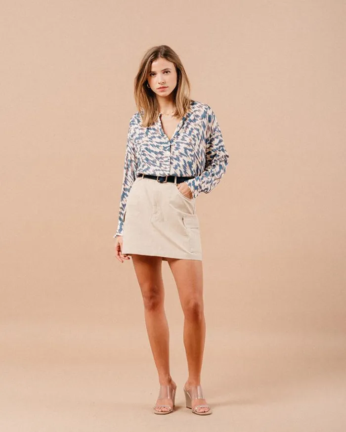 Grace and Mila Short Skirts SKIRT BEIGE MARIAH 8211 Shop